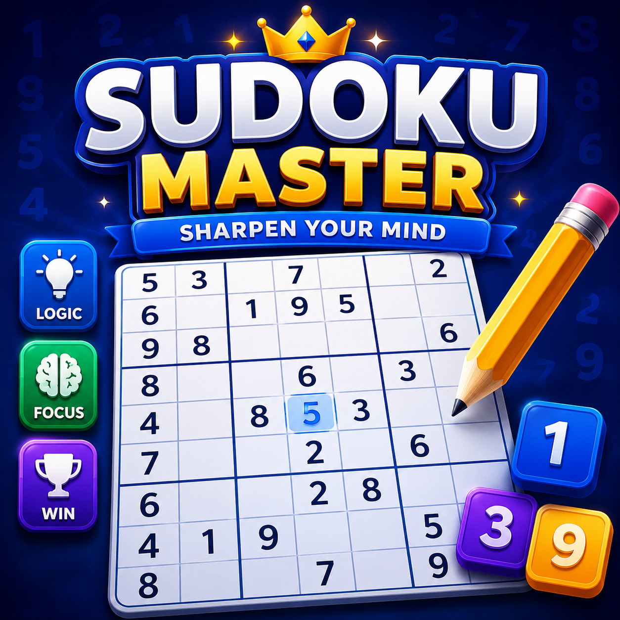 Sudoku Master Puzzle Game